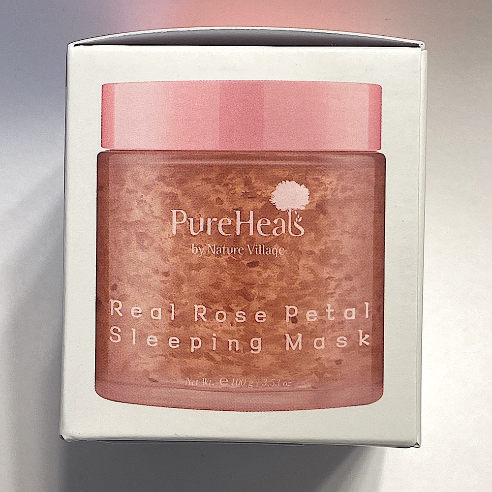 Pureheals rose petal sleeping mask